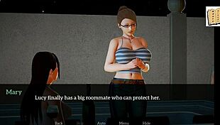 My New Family 21 brings monster cock action with bent-over teen pounding.