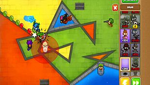 i was playing btd6 gameplay and messed up the first level so bad