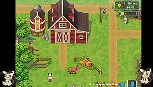 Spied big tits in bathroom hentai game