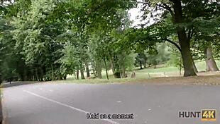 Hunt4k Brunette Hottie Liliane Sucks Strangers Dick For Cash In Public Pickup