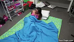 Naughty Brunette Gives Intense POV Handjob To Her Lover!