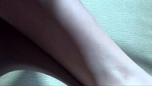 Asian Coed Moans During Intense Solo Masturbation