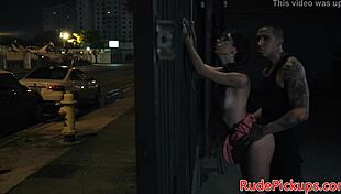 spex teen gets facial from dom in public pickup