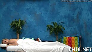 In NATURES GARB, the teen gets a sexy oiled MASSAGE.