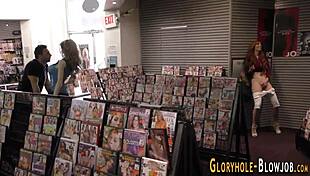 yo, wanna watch redheaded whore suck huge dick?