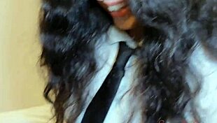 Hesitant schoolgirl lets me bang her tight before parents return!