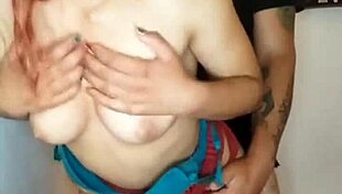 amateur 18 years old with big ass gets facial cumshot