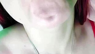 In lingerie, the redhead aunt bends over for doggystyle with the plumber, teaching her a lesson for infidelity in this cuckold roleplay