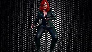 Granny Carmen Angel transforms into Black Widow for epic cocksucking mastery