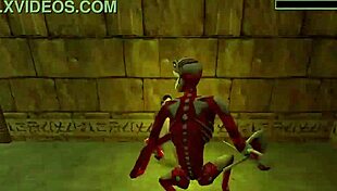 Random bloopers from Tomb Raider game.