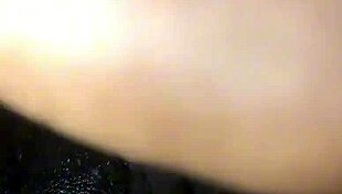 black woman enjoys wet pussy solo masturbation at home