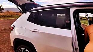 Stepmother Catches Me Outdoors, Gives Anal Surprise With Big Cock, Dirty Talk, Assfucking, Squirting Cum.