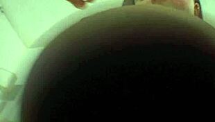 blonde and brunette amateurs in threesome with big asses and tits during blowjob