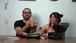 i'm reviewin this twirl male sex toy by cupsland, it's so fun for my big pussy