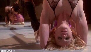 penthousegold com - ballet session sparks steamy lesbian play with hot fingering