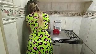 i enjoy this hardcore mature latina with big ass and monster cock in anal action.