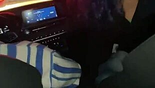 girls surprise guy with sloppy blowjob and cum on boat