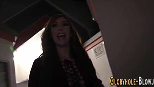 yo, wanna watch redheaded whore suck huge dick?