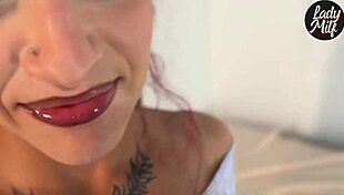 Hey, did my neighbor sneak in to take advantage while I was alone? English subtitles included.