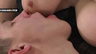 Oversized Older Woman Lures Young Guy Into Session.