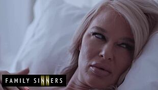 Bombshell Milf London River Teases With Her Huge Ass On Stepson's Cock In Doggystyle.