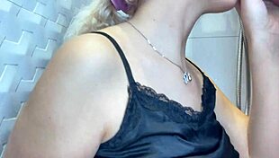 Double blowjob action before pajama photoshoot - damn hot POV!