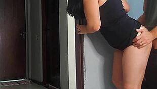 Risky sex with husband's best friend during workout.