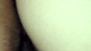 Latina wife enjoys intense fucking and creampie in pussy