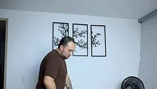 Colombian Latina Couple's Passionate Night Creampie