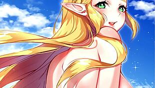 princess zelda gives jerk off instructions in this intriguing translated video
