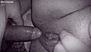 that dominican bbw bent over getting all the cum from her man