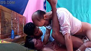 Teen girl gets fucked by boys in threesome