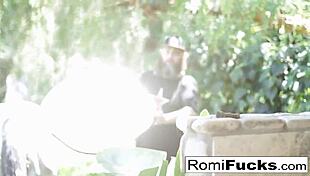 4th of July party with patriotic Abigail Mac & Romi Rain getting steamy! 🎆