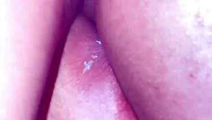 Doggy style fuck on her period