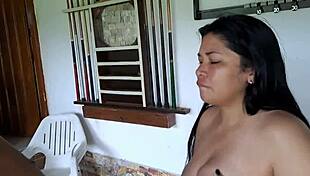 Stepmom Sucking A Delicious Cock With Big Tits And Ass