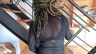 i sucked sugardaddy's cock then fucked him raw in penthouse for baby and money 😏