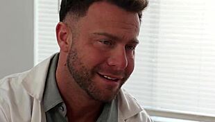 Busty wife fingered by doctor then fucked hard