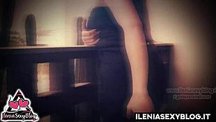 Sexy Italian Woman Gives Jerk Off Instructions in Desiderio Perverso ASMR Compilation