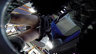 Slut Bent Over for Monster Cock Anal Creampie and Blowjob