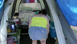 I am a submissive trashy kiwi milf, displaying myself publicly at the holiday park with pussy disgrace