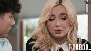 Religious couple Lexi and Parker boldly break rules in hardcore threesome with blowjobs and assfucking