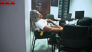 Ebony students bend over to show head teacher hardcore fucking