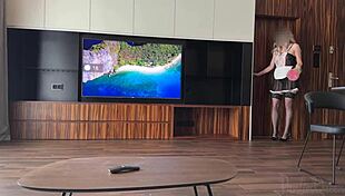 did you see that housemaid's rough doggystyle fuck in her hairy pussy?