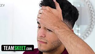 the bully's new bitch trades dignity for stepbrother's safety in rough gangbang