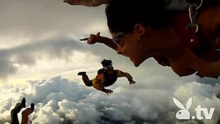 this is badass members exclusive skydiving sport video