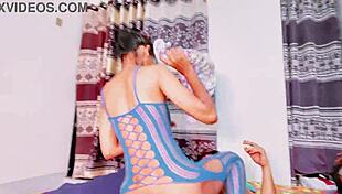 Stepmom And Stepbrother Threesome