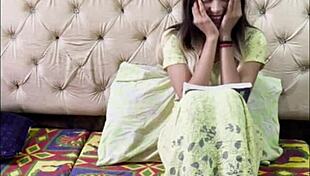 Indian Rich Girl Surprised by Monster Cock Blowjob and Assfucking