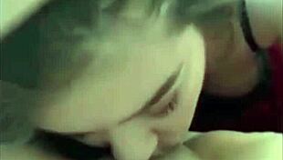 Amateur lesbian friends engage in oral sex with orgasms