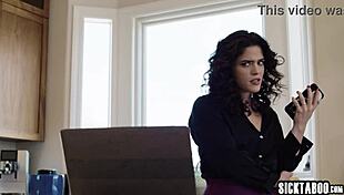 लैटिना विक्टोरिया वॉक्स ट्रबलशूटर बुलाती, लड़का टाइट चूत जोरदार चोदता