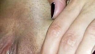 Licking And Fingering Her Wet Pussy